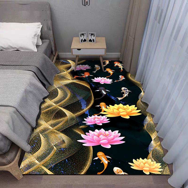 3D ковер большой площади, прикроватная подставка для ног для всей комнаты, спальни, бытовой грязеотталкивающий коврик для эркера, балкона, высококачественный напольный коврик