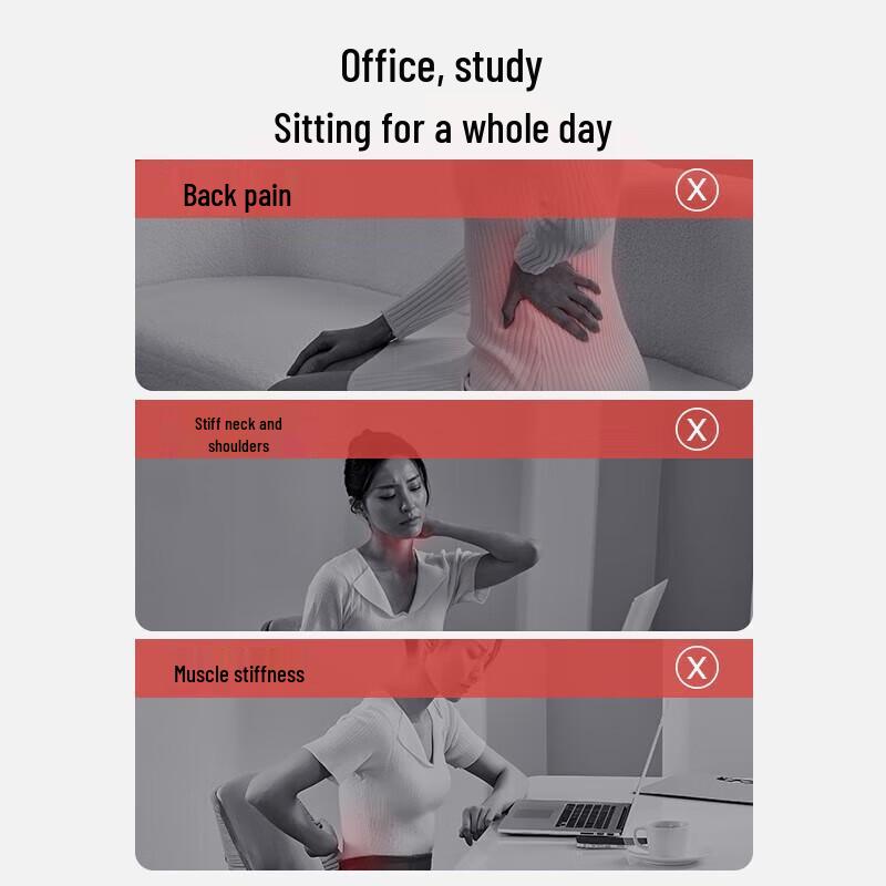 AUX Deep V Shiatsu Back Massager