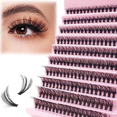 40D 8/10/12/14/16 мм прививка ресниц, смешанный лоток, индивидуальный кластер ресниц для женщин, красота