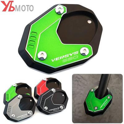 Боковая подставка для KAWASAKI VERSYS650 VERSYS 650 2010-2022, аксессуары для мотоциклов, подставка для ног, увеличитель
