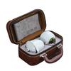 Storage tea set Outdoor car Kung Fu tea maker Tea tray Complete set Company opening Business gifts Travel portable
