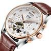 Boyze Babazon Men's Watch Wristwatch Automatic Watch Men's Leather Watch Men's Watch BOYZHE J012