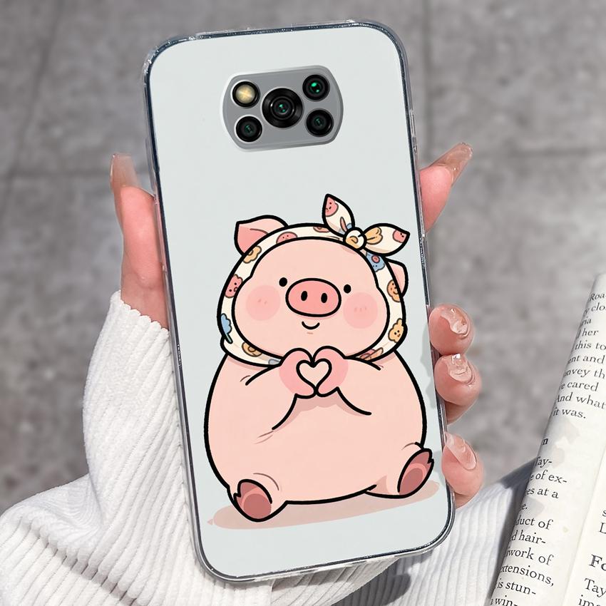 Прозрачный чехол для телефона Xiaomi Poco X3 X4 NFC X5 X6 X7 Pro F3 F4 GT F5 Мягкий ТПУ чехол Ретро узоры карманных часов Ударопрочный чехол для Xiaomi Накладка Capa