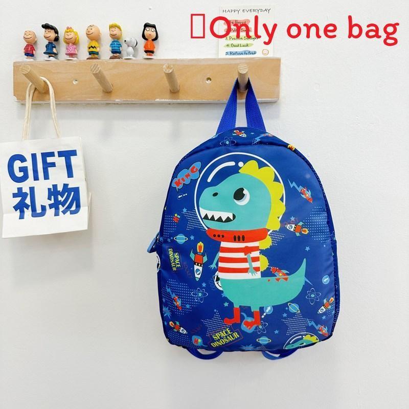 Рюкзак с узорами русалки, кошки, динозавра, акулы, дышащие нейлоновые лямки, плечевой