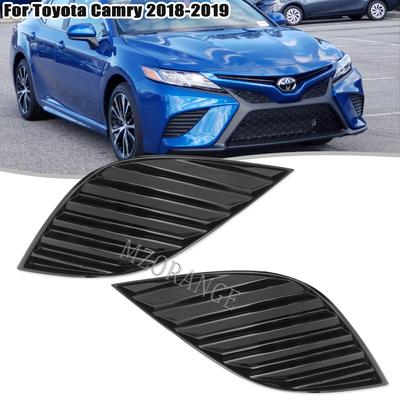 Крышка противотуманной фары, решетка, ободок для Toyota Camry SE XSE 2018, передний бампер автомобиля, крышка противотуманной фары, противотуманные фары