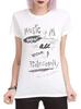 Hot Topic Для подростков Цитата Бетховена Музыка Высшее Откровение Футболка Новая с бирками XS