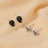 Festival Jewelry Gifts Ghost Head Copper Skull Head Ear Nail Stud Earring Halloween