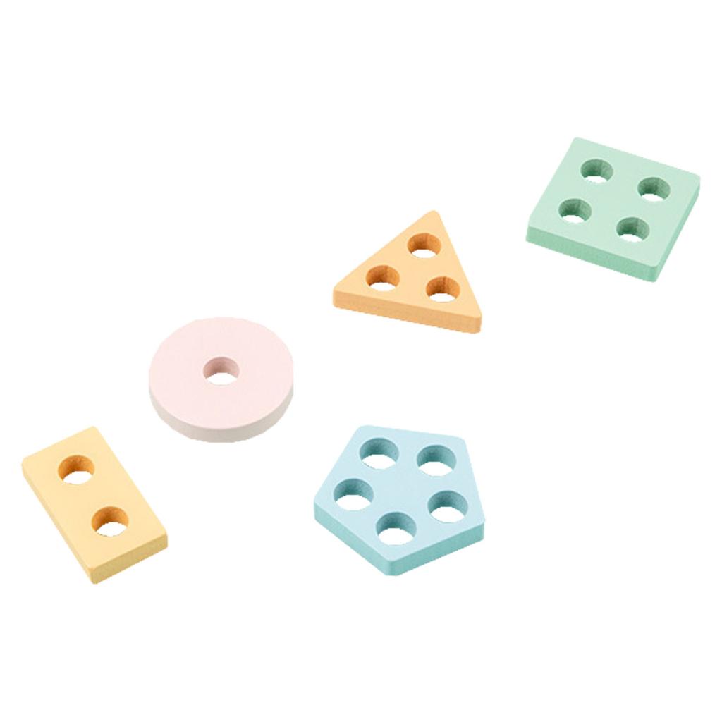 Игрушка для сортировки деревянных блоков, развивающая мелкую моторику, головоломка, игрушка-укладчик для мальчиков и девочек