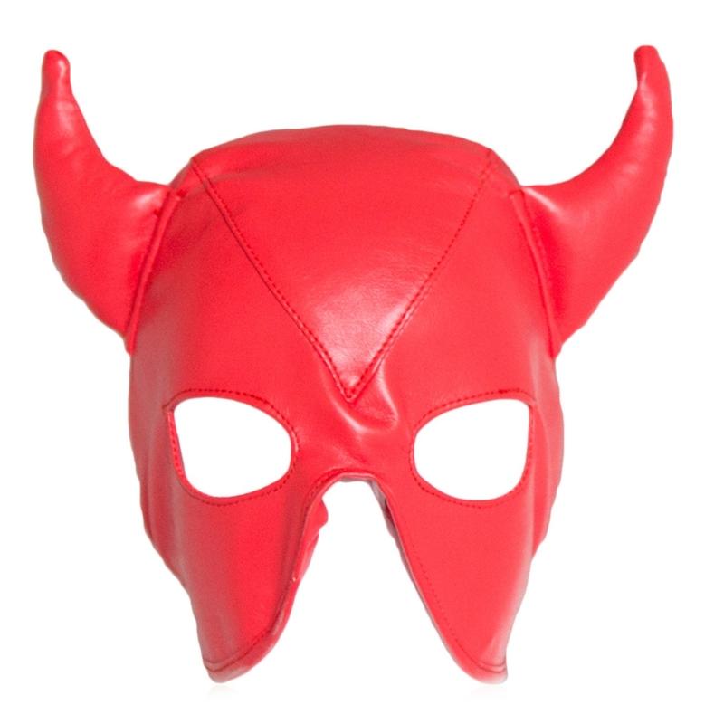 ПУ Капюшон Черная Маска на Голову Ролевая Маска Неизвестность Тайна Флирт Игра