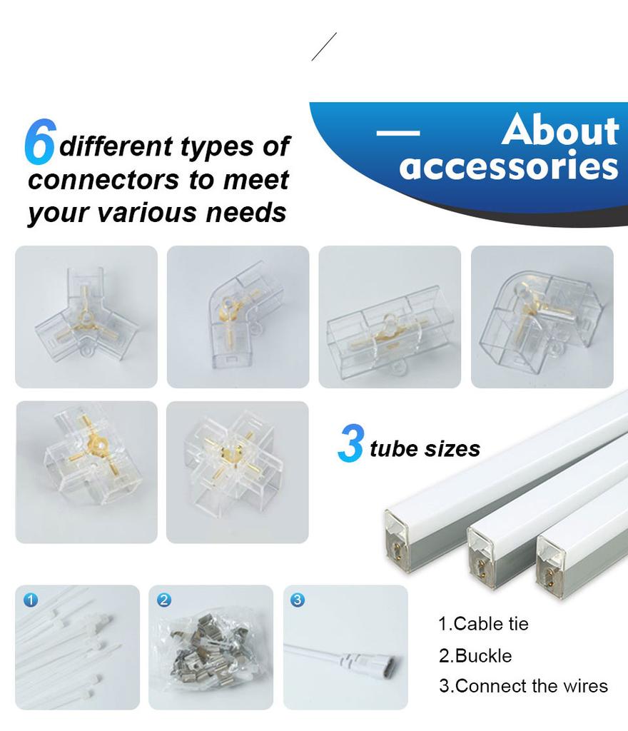 Парикмахерская Салон красоты Светодиодный потолочный светильник Шестиугольный Гаражный светильник AC85-265V Сотовый Светодиодное трубчатое освещение Для мастерской по детейлингу автомобилей