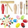 Children Toy Musical Instruments Wooden Developmental Parent Child Toys Orff Early Education Music Props Voice Recognition TMZ