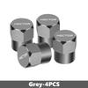 4Pcs/set Car Wheel Tire Valve Caps Air Stem Dust Covers For MG GS Pilot GT 3 6 5 7 HS ZS ZX fvbm7
