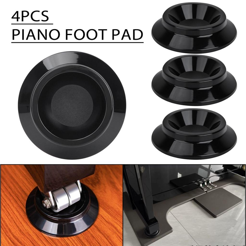 Piano Caster Cups Floor Protector for Upright Piano Non-Slip Anti-Noise Foot Pad