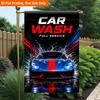 2D Flat - 2D Flat Printing Garden Flag 1pc, Professional Car Wash Durable Single-Sided Print Yard Flag, Garden & Home Holiday Decoration, 29.97X44.96 