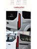 Совместимая светодиодная сборка заднего фонаря для Ford Transit/Tourneo 2016-2022 гг. с последовательными указателями поворота и дневными ходовыми огнями.
