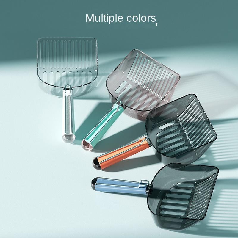 Совок для кошачьего туалета Пластиковая лопата для кошачьего туалета с основанием Самоочищающаяся лопата для кошачьего туалета Инструменты для чистки кошачьего туалета Товары для кошек