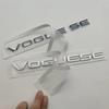 3D ABS хром черный логотип Vogue SE эмблема буквы багажник автомобиля значок наклейка для Vogue SE наклейки аксессуары