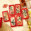 6Pcs Paper 2026 Horse Year Red Envelope Cartoon Lucky Money Bag Horse Year Money Envelope  New Year