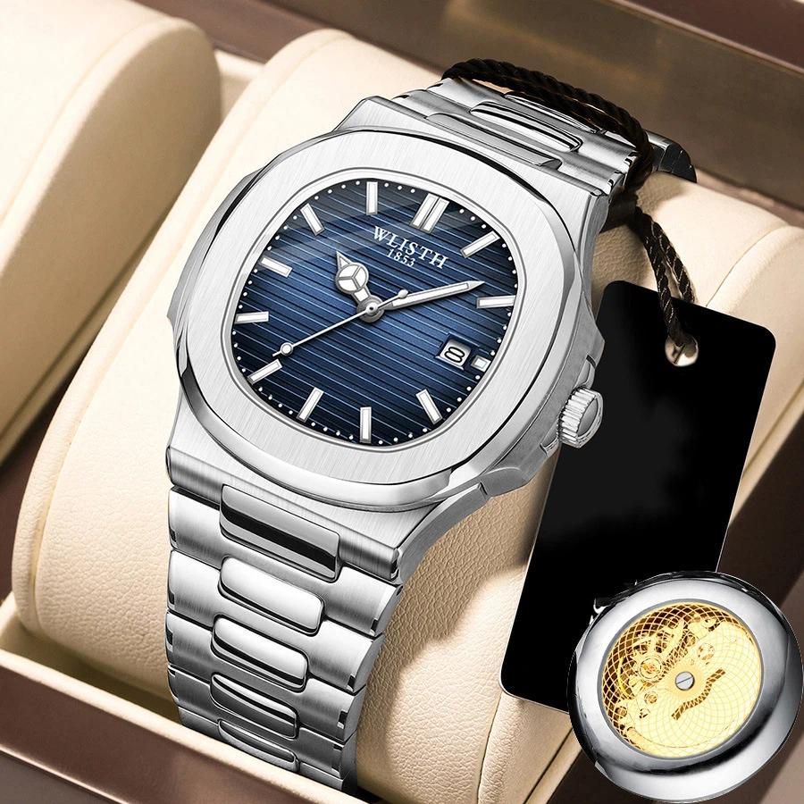 Men's watch Top Brand Men's Watch Quartz Watch Mechanical Wind Men's Watch Luminous Waterproof Calendar Watch Steel Band Business Watch Men