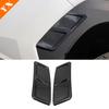 Для Tucson NX4 Trim 2022 2023 Carbon Chrome Black Look боковое колесо автомобиля украшение для бровей наклейка крышка