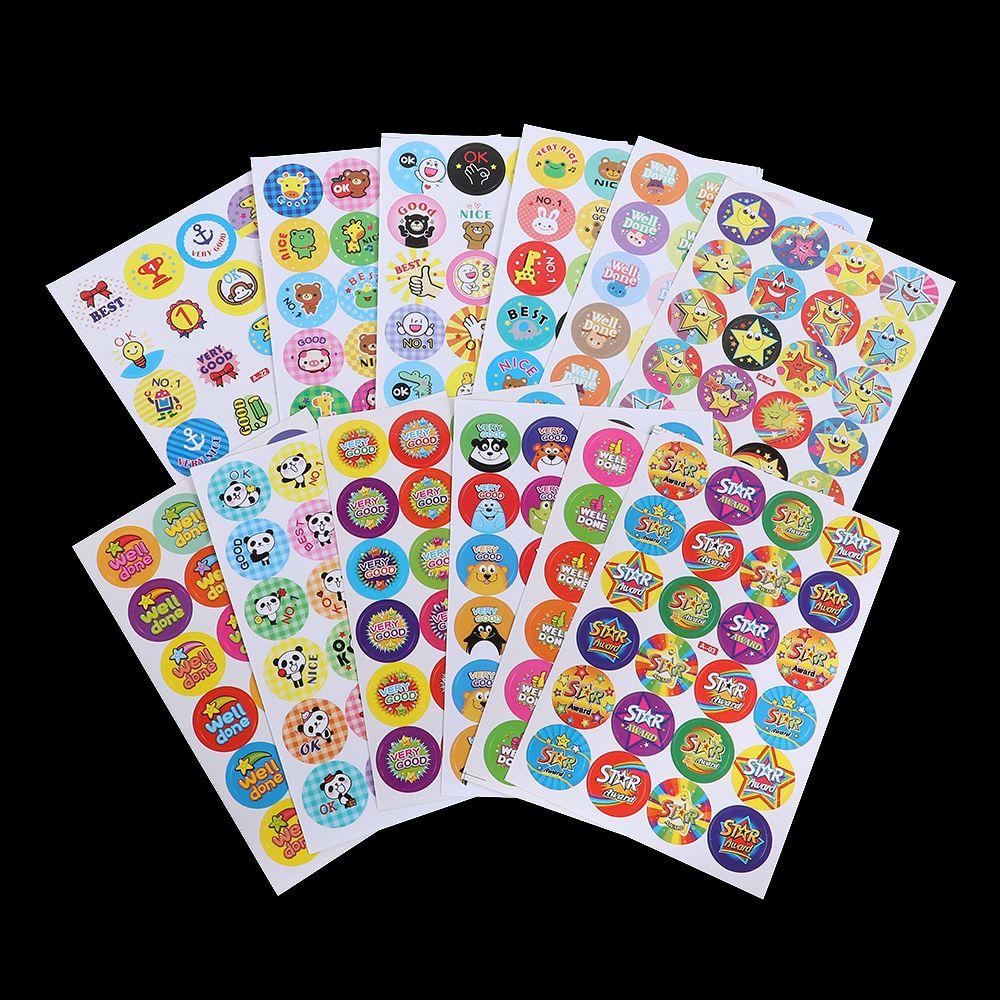 Классические игрушки Награда для матери и учителя Канцелярские принадлежности Наклейка Похвальная этикетка Фотоальбом Декор Наградные наклейки