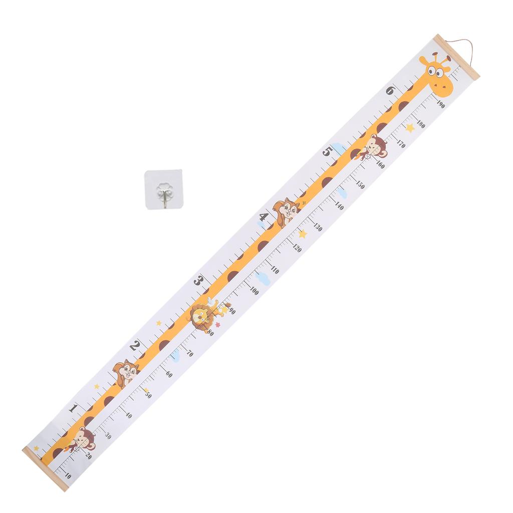 Baby Height Measurement Tool Removable Roll Up Kids Height Measure Chart Measure and Monitor Kids Growth