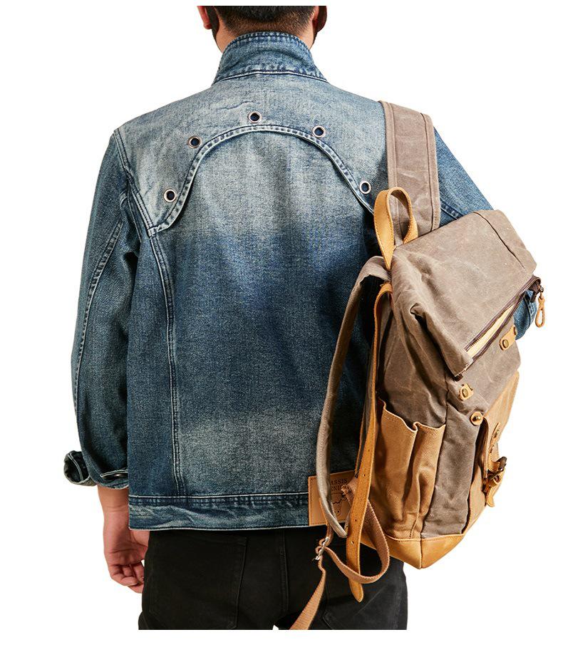 2025 Men's Retro Denim Jacket | American Vintage Style | Casual Outerwear