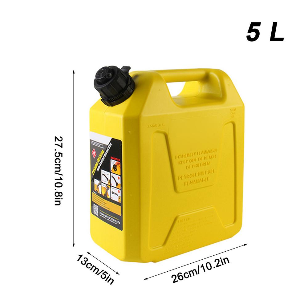 Fuels Cans 5/10L Portable Fuel Tank Gasolines Diesel Container For Dirt Bike Cars Trailers Motorcycle Emergency Fuels Bucket Can