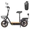 KuKirin C1 Pro Long Range E-Scooter 48V 26Ah High Capacity Battery, 500W Motor, Dual Dual Brakes, 14" Big Wheels Trekking E-Scooter