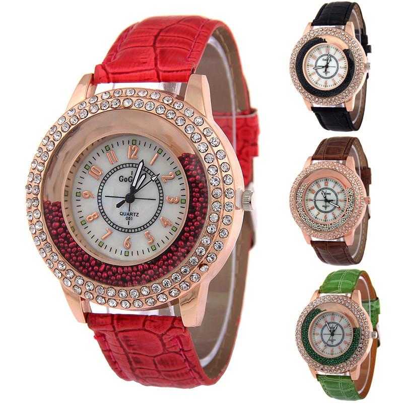 Stylish Ladies' Watch With Mineral Glass Face And Sleek Stainless Steel Buckle