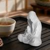 Аксессуар для медитационного стола, 3D-печатная фигурка безликого Будды, статуэтка для и Маленькая скульптура, Декор для духовной комнаты, Настольное украшение