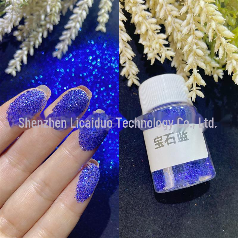 Блестящая пудра для ногтей 0,2 мм для самостоятельного нейл-арта с быстросохнущим клеем Crystal, маслом Quicksand и наполнителем Mahjong