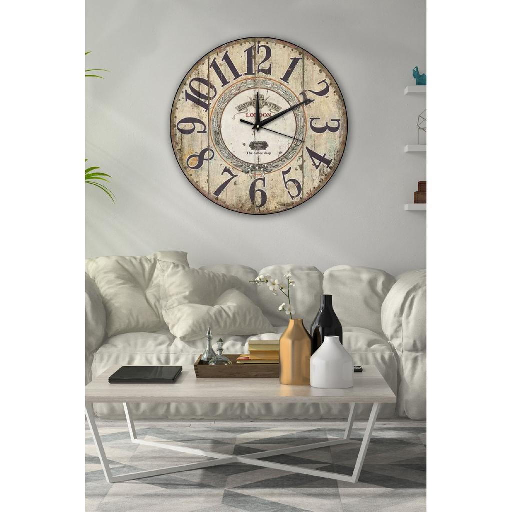 Retro Design Wall Clock 35x35cm