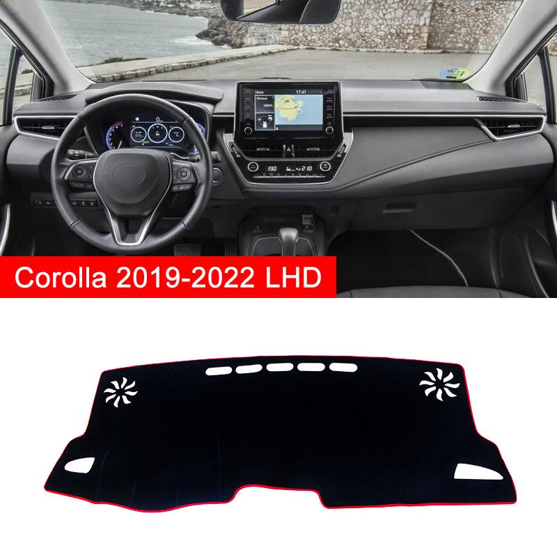 Для Toyota Corolla E210 12th 2022 2023, чехол для приборной панели автомобиля, коврик для приборной панели, солнцезащитный козырек, анти-УФ-чехол
