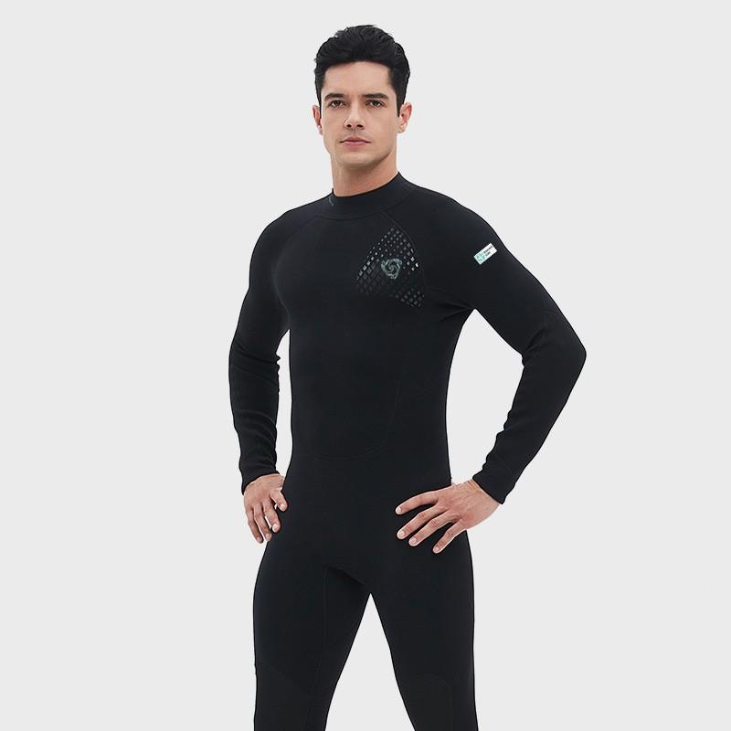 Mens 3mm Neoprene Full Wetsuit Snorkeling Surfing Freediving Warm Water Sports