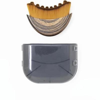 Лимфатическая контурная кисть: Инструмент для массажа лица гуаша, ухода за глазами и шеей