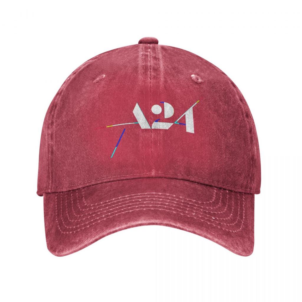 Бейсбольная кепка A Two Four A24 Merch, винтажная потертая бейсболка Snapback, унисекс, женская, всесезонная, для путешествий, регулируемая кепка, шляпа
