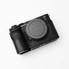 Совместим с Sony A7C Mark и специальная сумка для камеры из натуральной чистой коровьей кожи, дизайн с металлической основой II, 7C2, 7CR, A7CR.