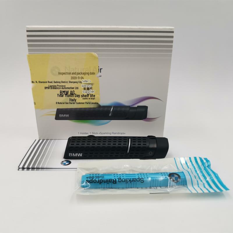 Совместимый с BMW Держатель для автомобильного парфюма и Сменный аромастик