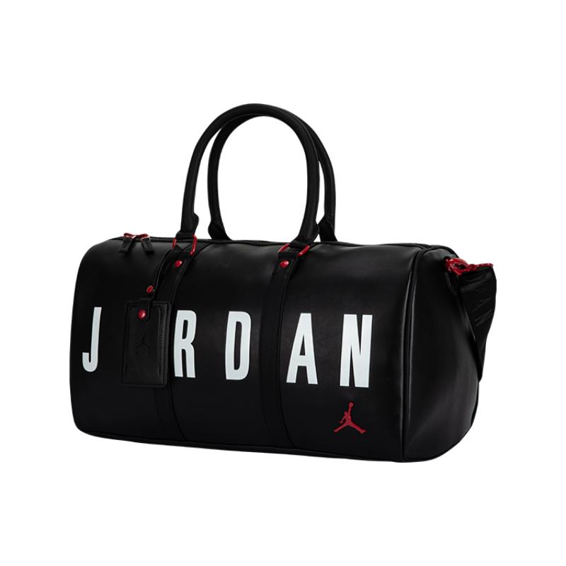 Jordan Полиэстеровые дорожные сумки спортивные сумки среднего размера унисекс черные Jordan JD2343014AD-001