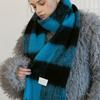 TATIANA Blue Board Wool Blended Muffler MF8129 2 Colors