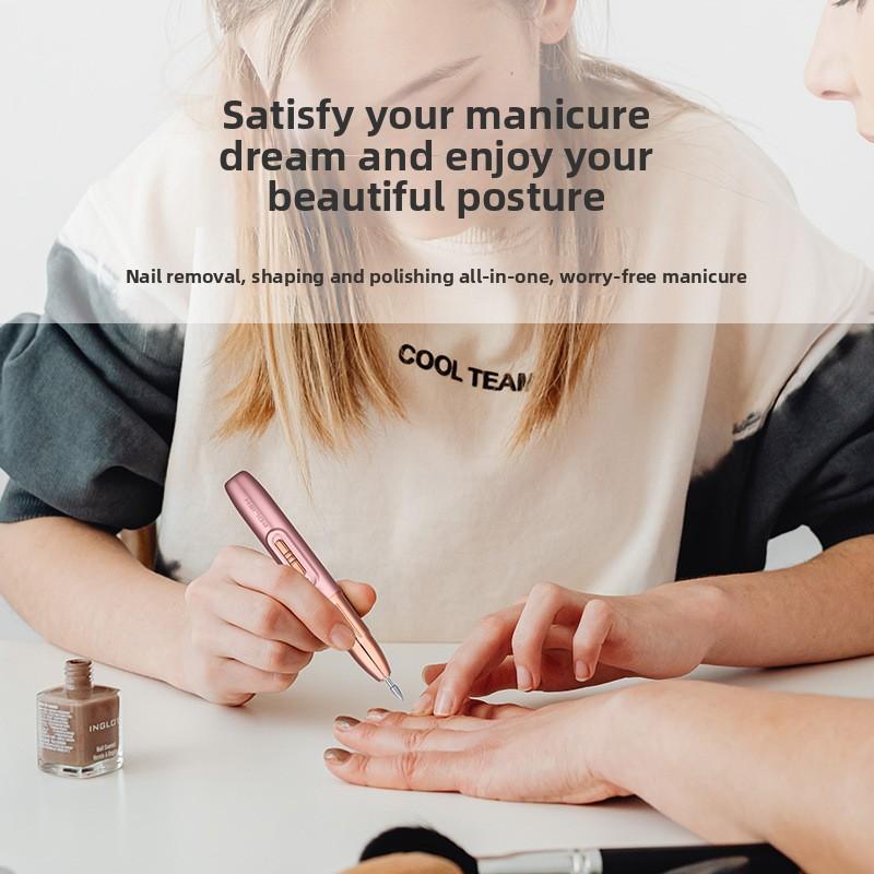Электрическая Портативная Маникюрная Студия Специальная Пилка для Ногтей Маникюр Удаление Ороговевшей Кожи Пять-в-одном Специальный Инструмент для Нейл-арта