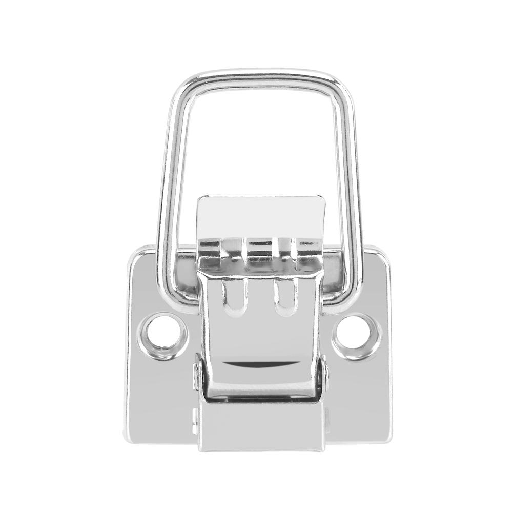10 Pcs Silver Fastener Toggle Latch Catch Chest Case Suitcase Boxes Chests Lock