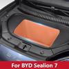 Для BYD Sealion 7 2025 Передний запасной ящик Передняя крышка Коврик для хранения Нижний коврик багажника Специальные царапиноустойчивые автомобильные аксессуары для модификации