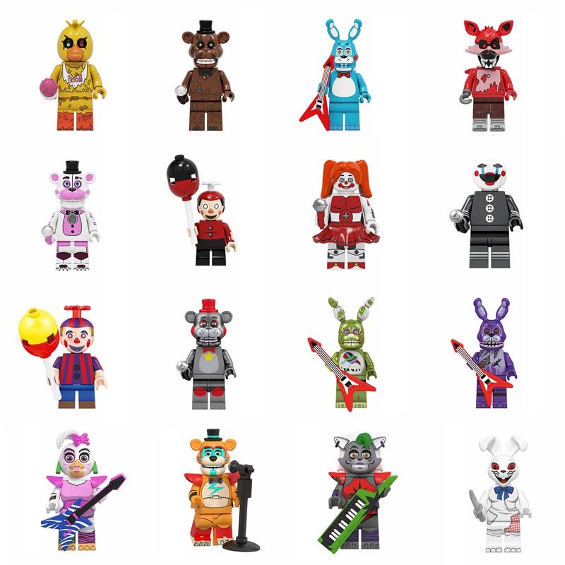 Anime Mangle Bear Figurine Five Night At Freddy Action Figures Parts Desktop Ornament Accessorie Children'S Festival Gifts