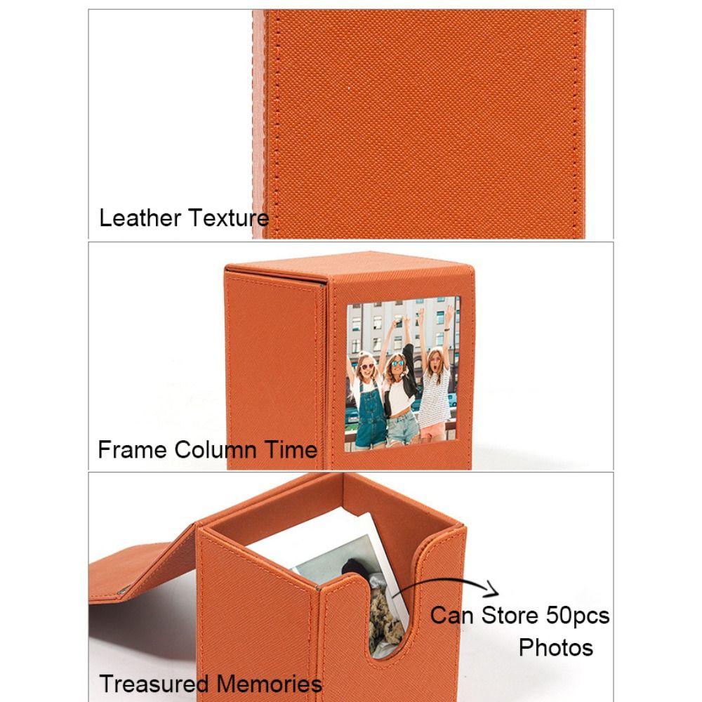 Large Capacity Photograph Case Instant Camera Card Holder for Polaroid/Fujifilm Instax SQ
