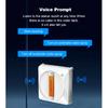 Liectroux YW710 Robot Window Cleaner Laser Sensor,Double Water Spray,Strong Vacuum,Home Wall Glass Cleaning Robot,App Control