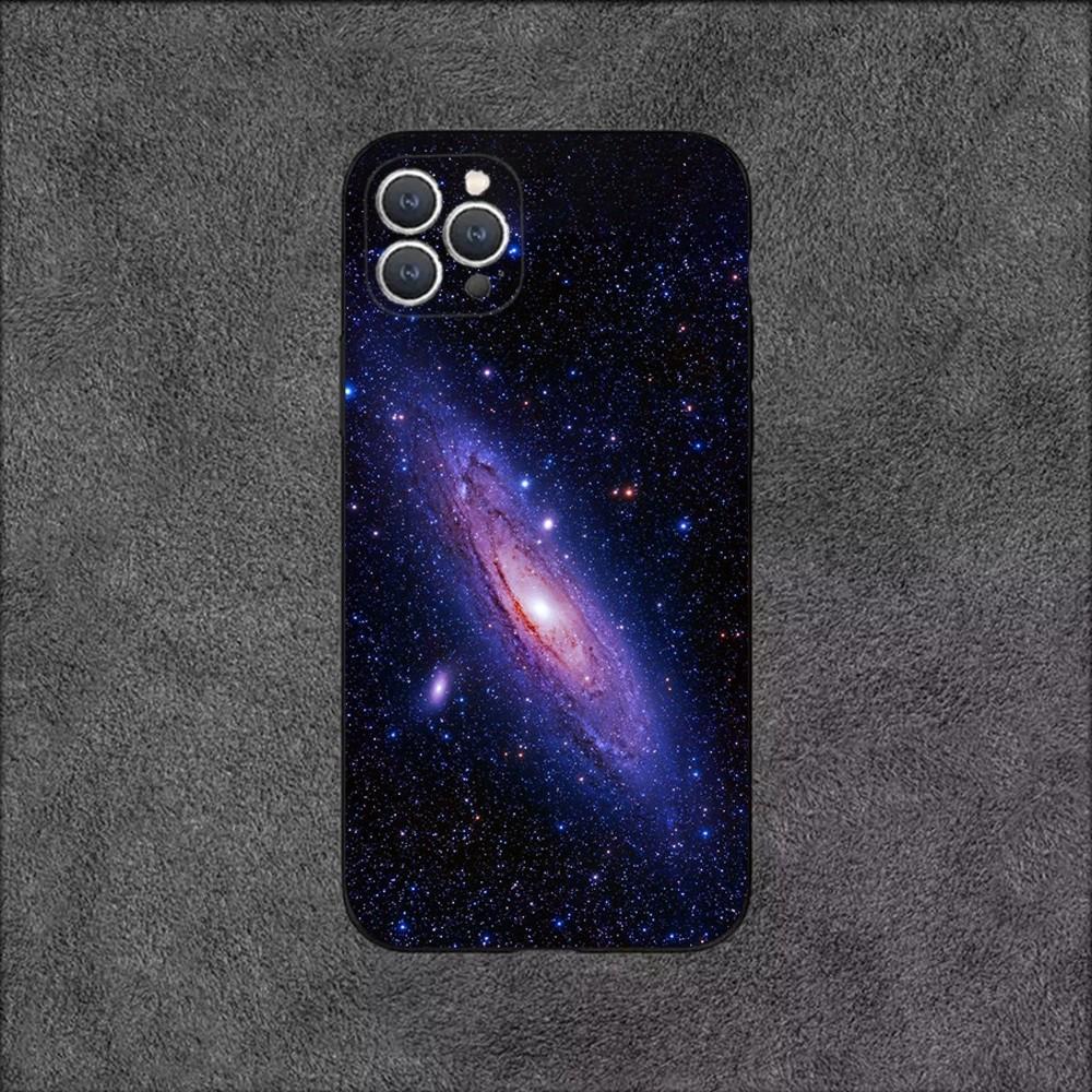 Чехол для телефона "Космос для Галактической Вселенной" для iPhone 16,15,14,13,12,11,Plus,Pro Max,XS,X,XR,SE,Mini,8,7 Мягкий силиконовый Черный чехол