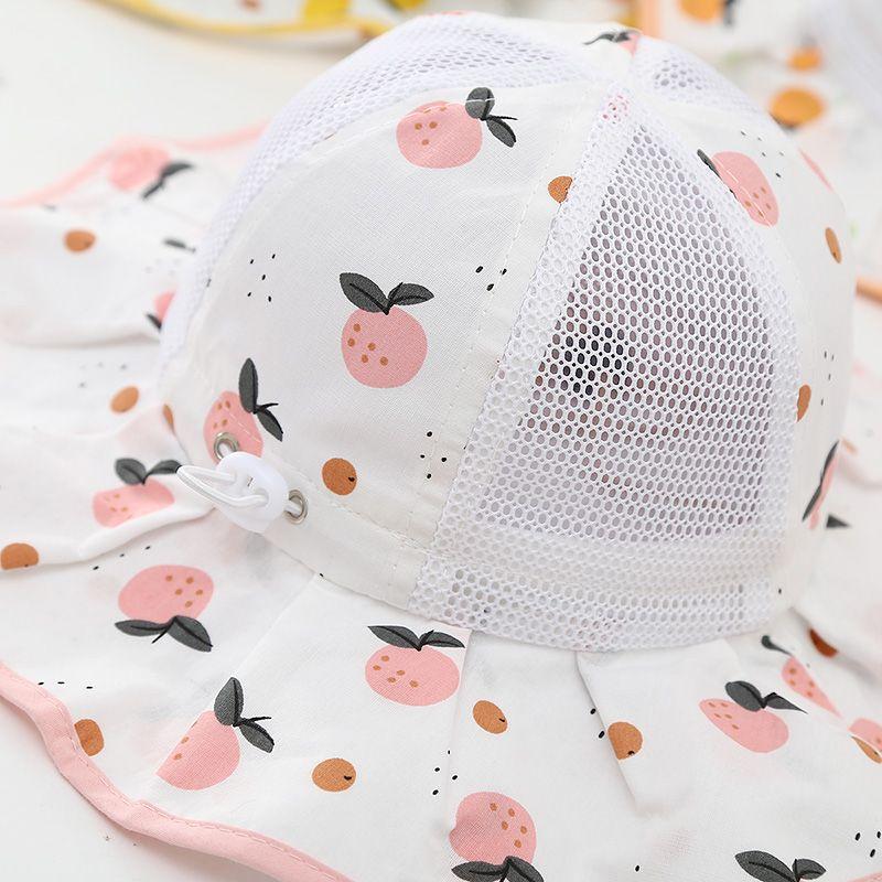 Summer Thin Hat with Large Brim for Sun Shading Baby Mesh Fisherman Hat for Boys and Girls Summer Sun Hat