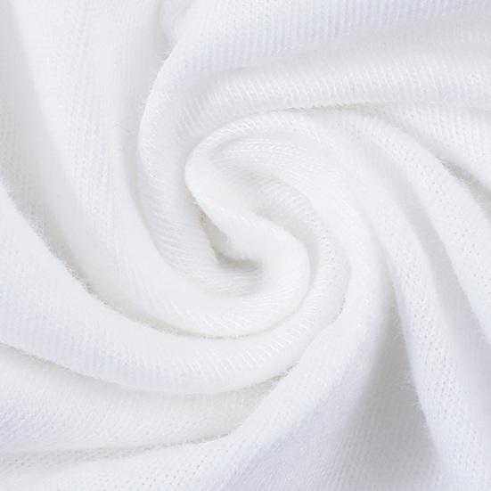 5Pcs Women Disposable Panties Solid Color High Waist Stretchy Close Fit